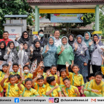 Yuniar Putia Rahma Dampingi Pj Ketua Pembina Posyandu Babel Monitoring Pelaksaaan BIAS di SD Negeri 61 Pangkalpinang