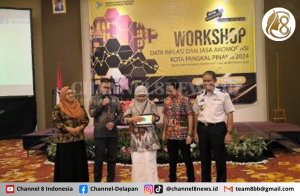Peringati Hari Statistik Nasional 2024, Pemkot Pangkalpinang Apresiasi Dukungan BPS.