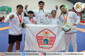 Andika Sulaeman Raja Kelas 77kg Greco, Tim Gulat Jakarta Lampaui Target