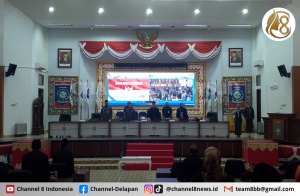 Paripurna DPRD Babel 7 Fraksi Setuju atas Raperda jadi Perda RTRW Provinsi