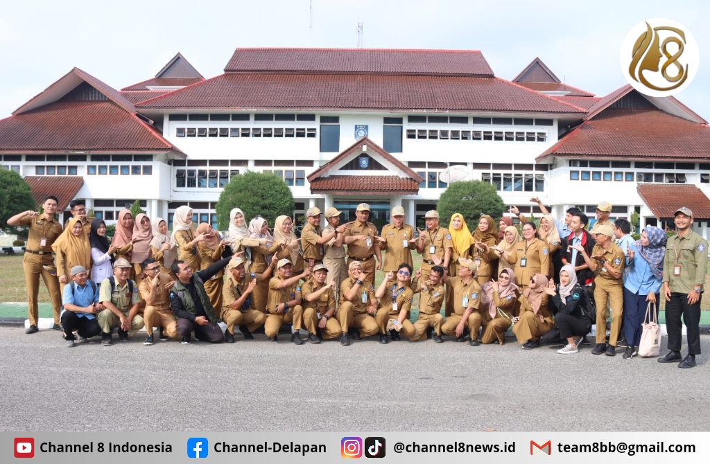 Jadi Inspektur Upacara Kadis Kominfo Babel Pamit Jelang Purnabakti