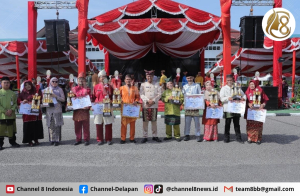 Pimpin Upacara Hari Jadi ke-24, Pj Gubernur Sugito Sampaikan Sejumlah Capaian Provinsi Babel