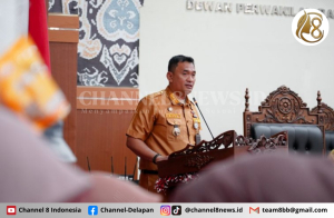 Hadiri Rapat Paripurna DPRD Kota Pangkalpinang, Budi Utama Sampaikan Tiga Raperda