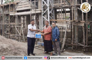 Bentuk Program CSR PT TIMAH Tbk Bantu Renovasi Masjid Nurul Hibah Pangkalpinang