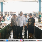 Sidak Pasar, Pj Gubernur Sugito: Stok dan Harga Bahan Pokok Terkendali