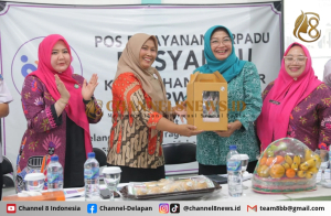 TP PKK Prov. Babel Kunjungi Pilot Project 6 Bidang SPM Posyandu Dewa