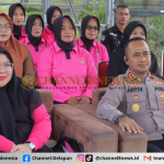Polres Bangka Tengah beserta Jajaran Ikuti Launching Penguatan Program Perkarangan Pangan Lestari Secara Virtual