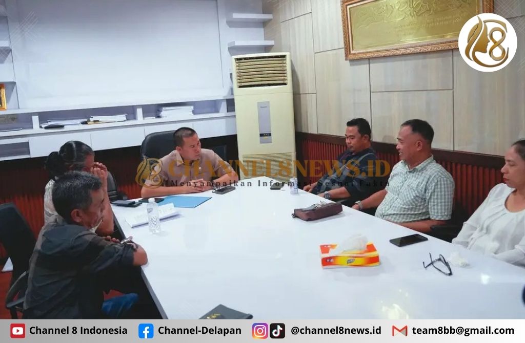 Tanggapi Polemik Kasus 271 T, Eddy Iskandar Terima Audiensi AMC Babel
