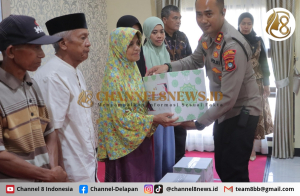Sambut Bulan Ramadhan, Polres Bangka Tengah Gelar Baksos Bersama Mahasiswa dan OKP 
