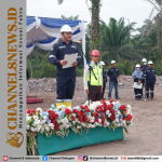 Semarak Bulan K3 Nasional PT Timah Area Basel Gelar Apel dan Simulasi Keselamatan