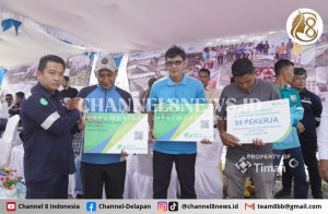 PT Timah Fasilitasi Akses BPJS Ketenagakerjaan untuk Kesejahteraan Nelayan