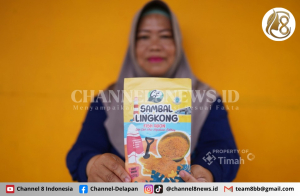 Bersama PT Timah, Sundari Sukses Kembangkan Usaha Sambal Lingkong