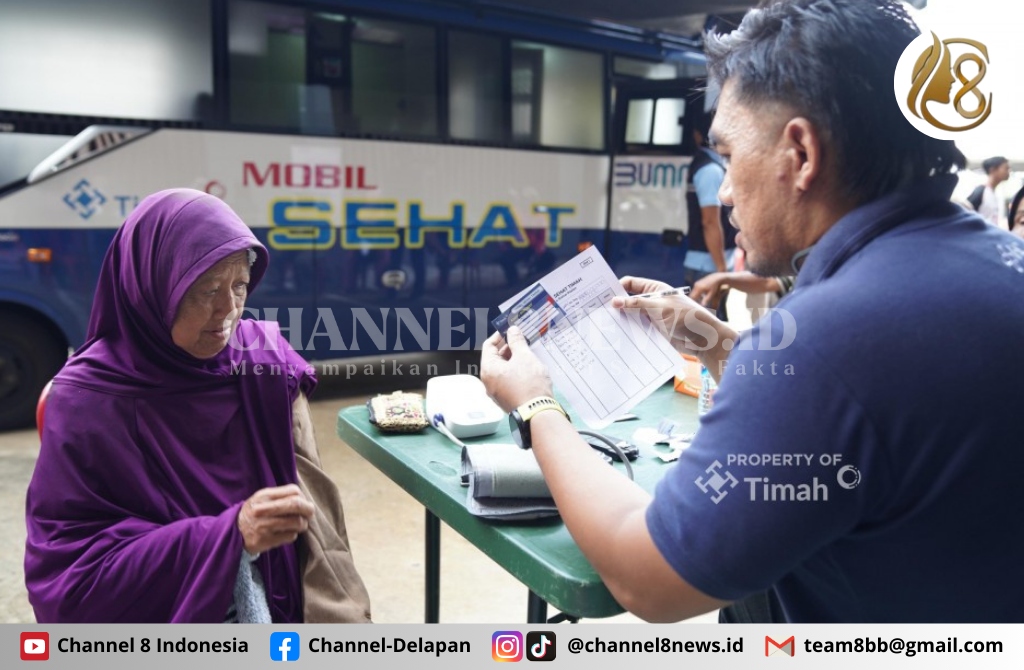 Beri Layanan Kesehatan Gratis di Pulau Belitung PT Timah Kerahkan Mobil Sehat