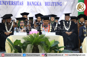 364 Lulusan UBB Resmi Diwisuda, Rektor: ”Gelar Bukan Sekadar Simbol, Tapi Tanggung Jawab Moral”