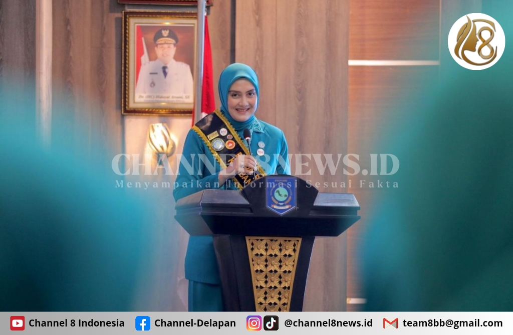 Dikukuhkan sebagai Ketua TP PKK, Noni Hidayat Arsani Siap Dukung Program Pemerintah