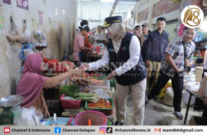 Lakukan Inspeksi ke Pasar Kite, Wagub Hellyana Ungkap Harga Stabil Namun Daya Beli Masyarakat Menurun
