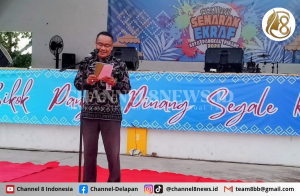 Buka Festival Semarak Ekraf Pangkalpinang 2025 Juhaini: Ekonomi Kreatif Ciptakan Iklim Bisnis yang Positif