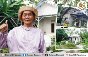 PT Timah Beri Bantuan Rumah Layak Huni untuk Nenek Mahdarna Warga Kabupaten Bangka