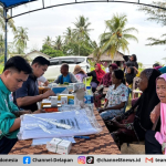 Mobil Sehat Hadir di Dusun II Desa Kundur Ratusan Warga Ikut Berobat Gratis