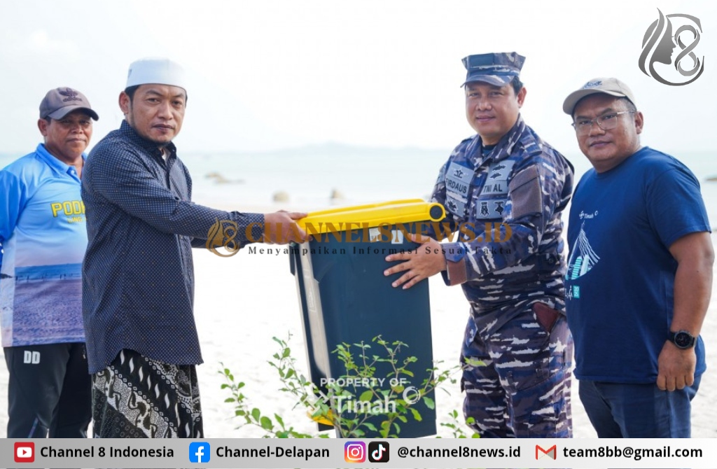 Dukung Pelestarian Lingkungan Kades Rambak Beri Apresiasi ke PT Timah
