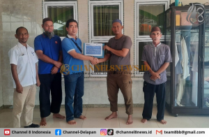 Perkuat Peran Sosial dan Keagamaan, PT Timah Salurkan Bantuan untuk Perbaikan Masjid Al Muhajirin Nelayan 1