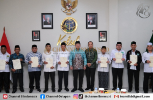 Serahkan 11 Sertipikat Tanah Wakaf untuk PCNU Kalimantan Selatan, Menteri Nusron Dorong Kolaborasi Lintas Organisasi Keagamaan