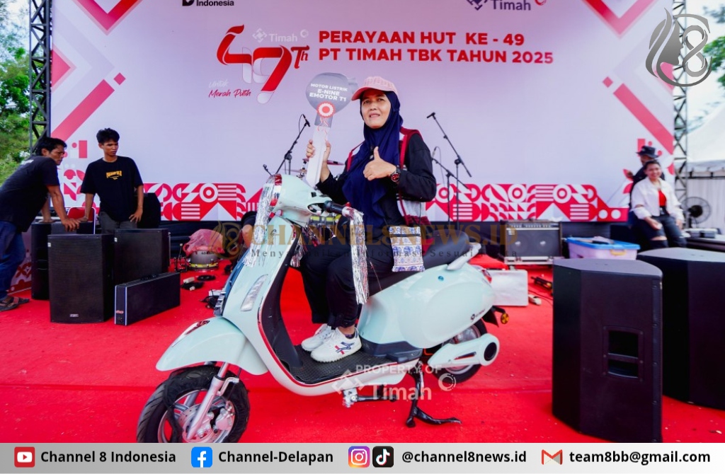 Warga Kampung Rubiah Bangka Barat Bawa Pulang Hadiah Utama di Acara Pekan Sehat HUT Ke-49 PT Timah