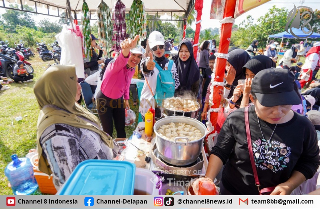 Pekan Sehat HUT ke-49 PT Timah Bawa Berkah Pelaku UMKM di Belinyu