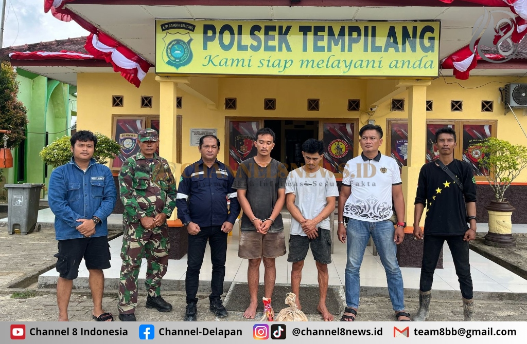 PT Timah Tbk Tindak Tegas Pelaku Pencurian Bijih Timah di Tempilang