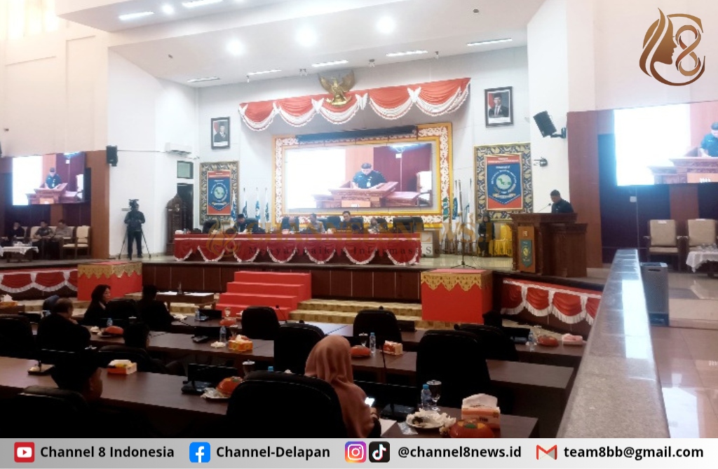 Rapat Paripurna Babel DPRD Babel Pembacaan Laporan Keuangan Pendapatan Daerah