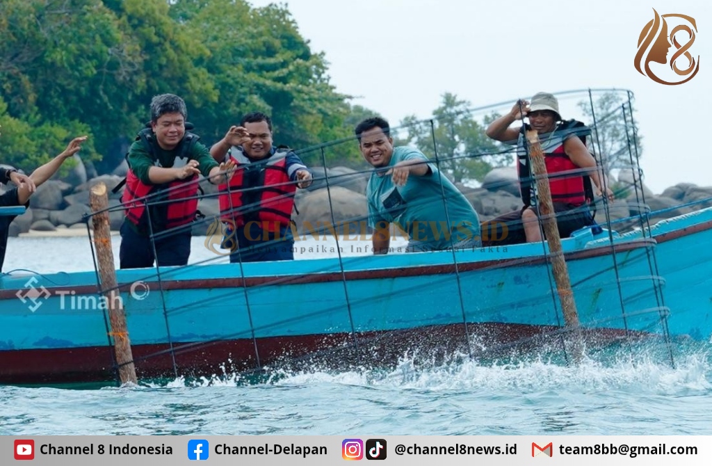 Wujudkan Pertambangan Berkelanjutan PT Timah Tbk Laksanakan Reklamasi Laut