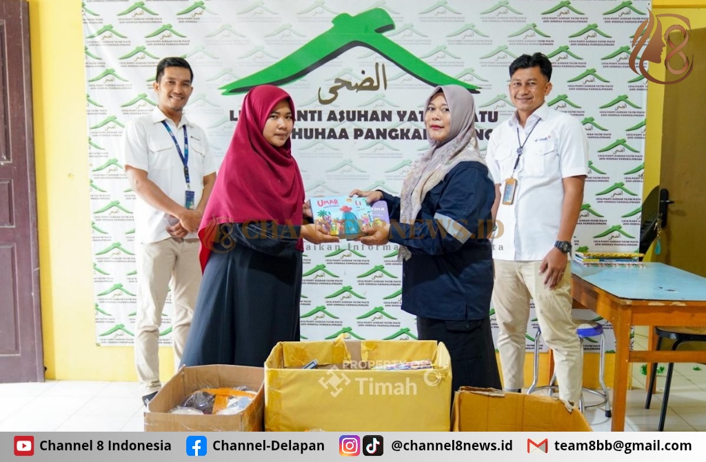 Karyawan PT Timah Tbk Donasikan Barang Layak Pakai untuk Masyarakat dan Panti Asuhan