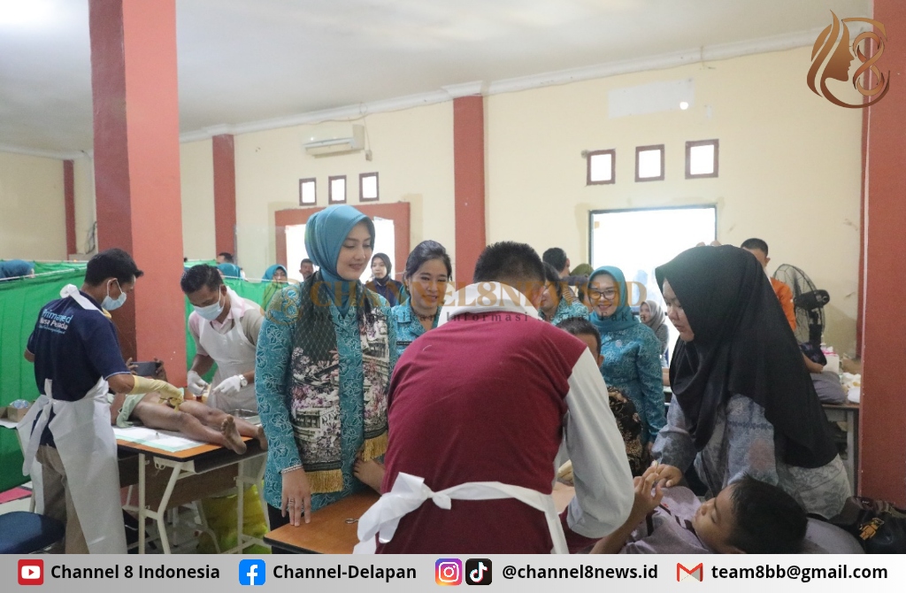 Tutup Rangkaian Khitanan Massal di Bangka Barat, Noni Hidayat Arsani Sampaikan Apresiasi ke TP PKK Kabupaten dan Kota