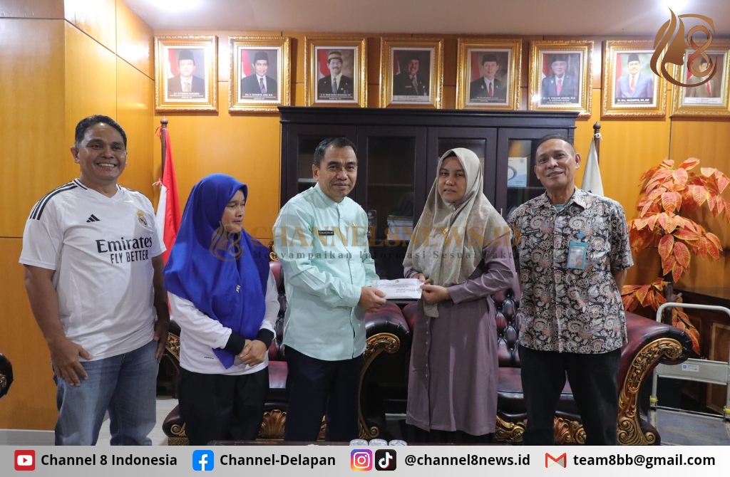 ASN dan KORPRI Pemprov Babel Peduli Berikan Santunan Kepada Keluarga Alm Habi Arsa