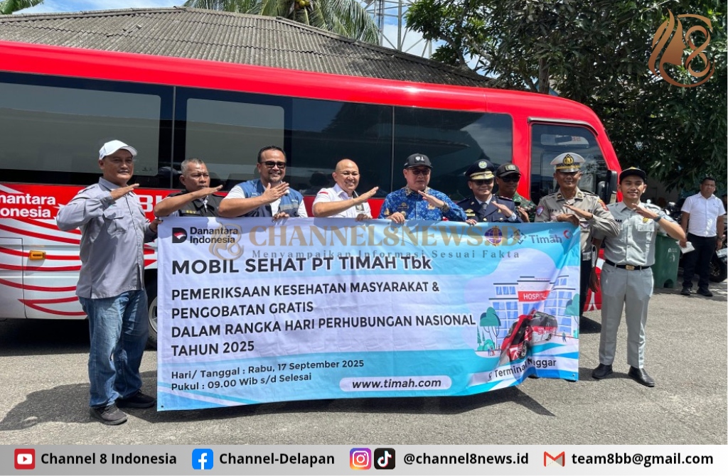 PT Timah dan Dishub Belitung Timur Sediakan Layanan Kesehatan Keliling di Terminal Manggar