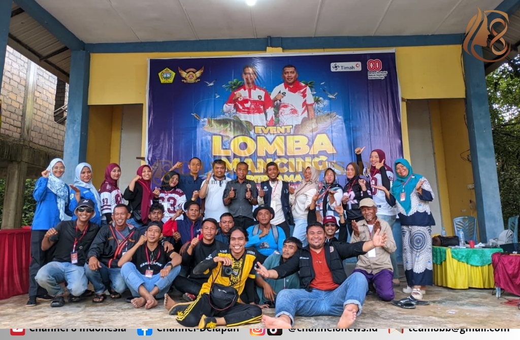 Kenalkan Wisata Pantai Ketam PT Timah Bersama Karang Taruna Desa Pongkar Gelar Lomba Mancing