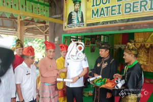 PT Timah Dukung Pelestarian Adat Ritual Rebo Pusaka Tahunan Setana Jering di Bangka Barat