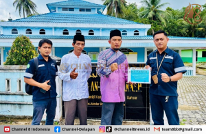 Masjid Nurul Janah Kundur Kian Asri Berkat Bantuan PT Timah