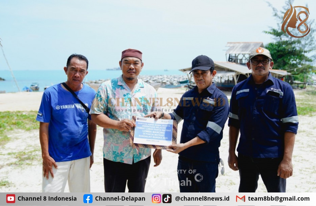 PT Timah dan Nelayan Pantai Matras Gairahkan Wisata Lokal Lewat Lomba Mancing