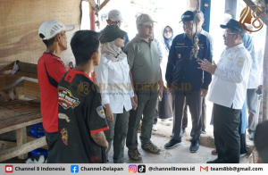Melati Erzaldi Tinjau Lokasi Kampung Nelayan Merah Putih di Bangka Tengah, Siap Kawal ke KKP