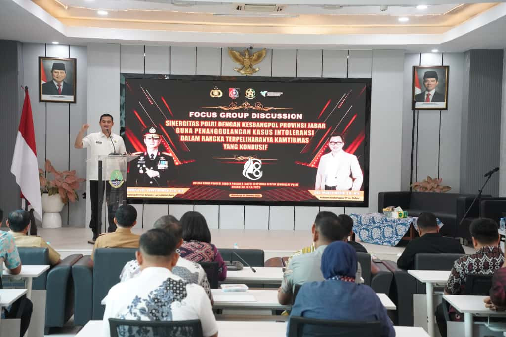 Polri dan Kesbangpol Jabar Perkuat Sinergi Cegah Intoleransi Lewat Pendekatan Terpadu