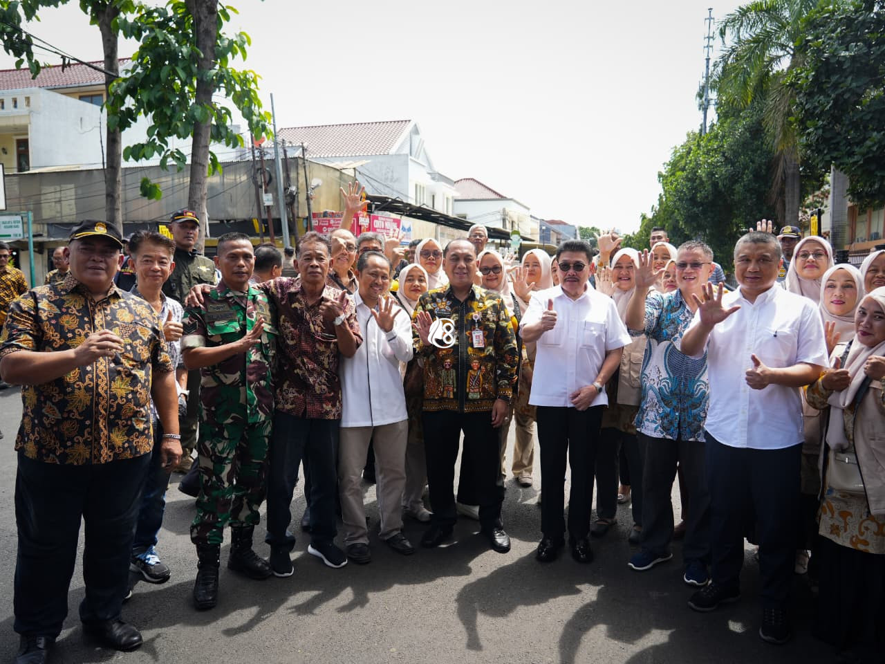 Resmikan Jembatan BM, Wali Kota Jakbar: Mudah-mudahan Manfaatnya Dirasakan Masyarakat