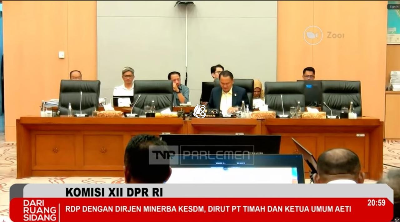 Perkuat Tata Kelola Pertimahan Nasional PT Timah Tbk Minta Dukungan Komisi XII DPR RI