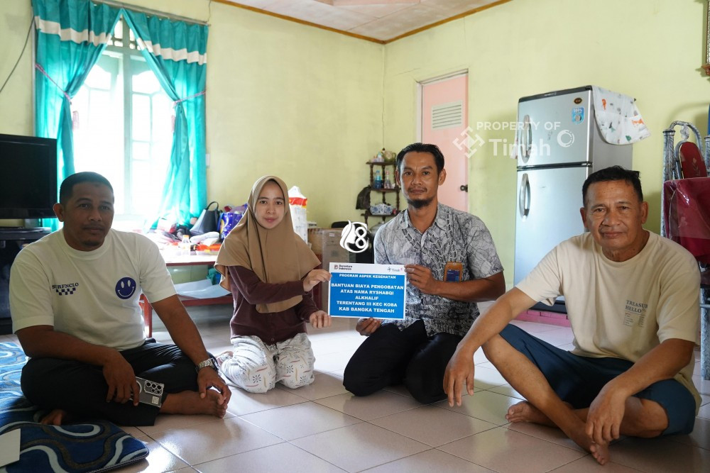 Kades Terentang III Beri Apresiasi PT Timah Terkait Bantuan Biaya Pengobatan Warga