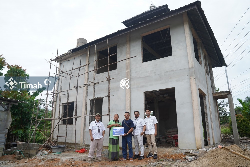 Kurun Waktu 3 Tahun Ratusan Rumah Ibadah Diberikan Fasilitas yang Layak oleh PT Timah Tbk