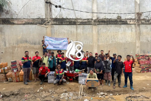 Tim ERG PT Timah Dukung Pemulihan Aceh Tamiang Pasca Bencana Banjir