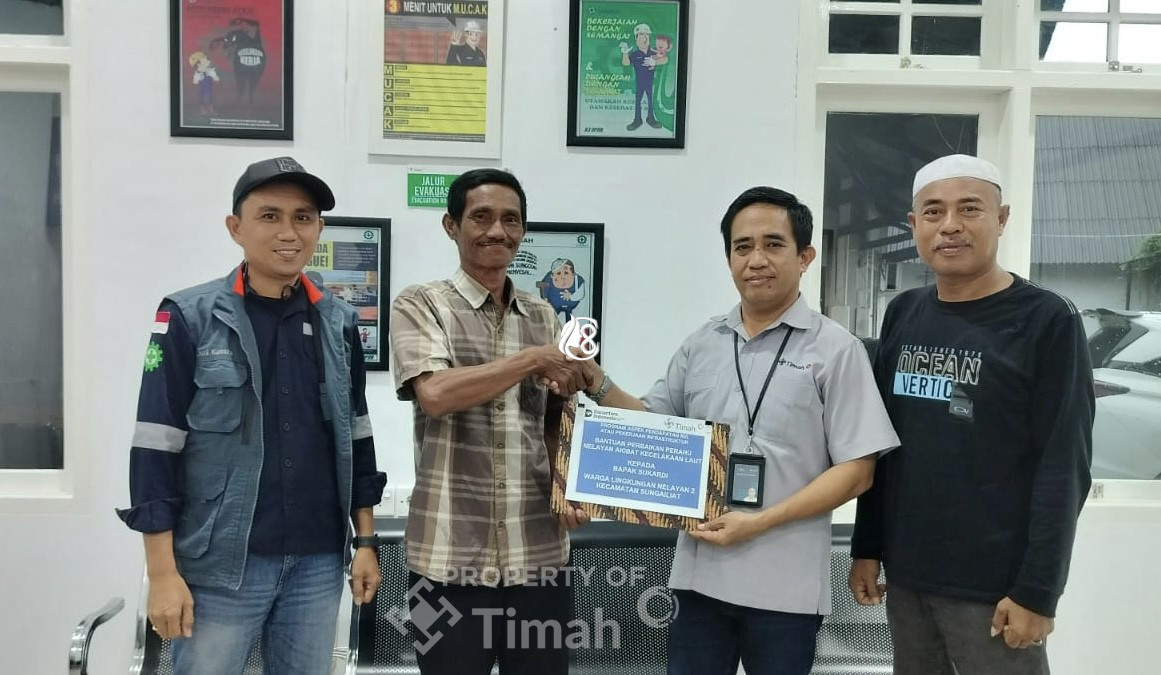 Perahu Tenggelam Diterjang Angin, Sukardi Dapat Uluran Tangan PT Timah Tbk