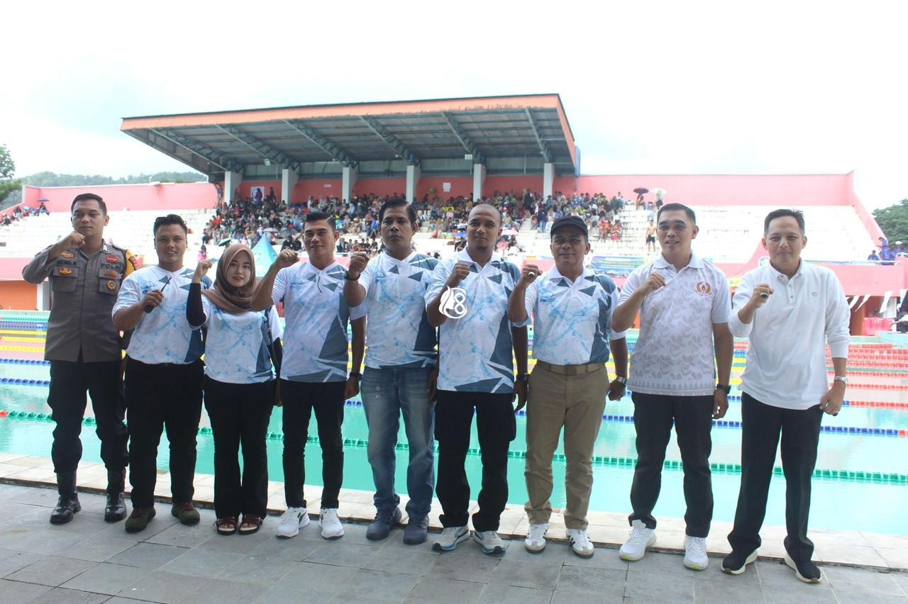 Cetak Regenerasi Atlet Renang Babel PT Timah Dukung Swimming Competition 2025