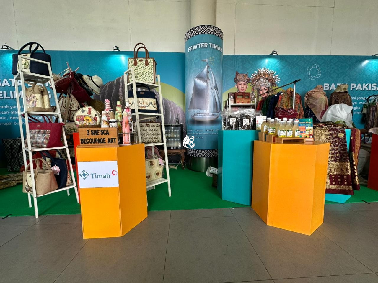 Airport Local Pride Festival Bandara Depati Amir: PT Timah Tbk Ajak Mitra Binaan Promosikan UMKM