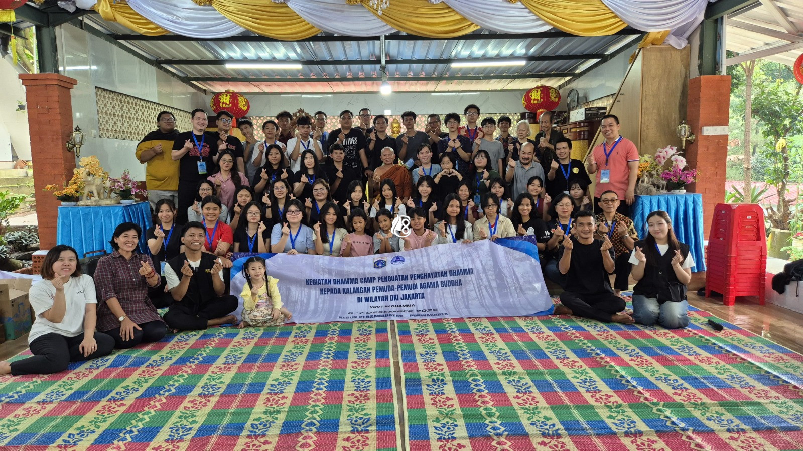 Wujudkan Pergaulan Generasi Muda yang Sehat WALUBI DKI Jakarta gelar Kegiatan Dhamma Camp di Kebun Persahabatan Purwakarta